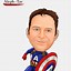 Image result for Captain America Caricature