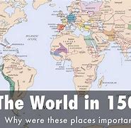 Image result for Political Map of the World in 1500