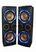 Image result for Blue JVC Speakers