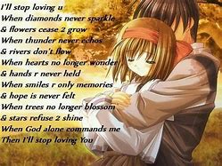 Image result for Anime Love Quotes