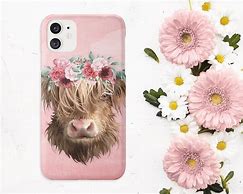 Image result for Cute Baby Highland Cow Phone Case