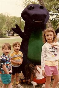 Image result for Real Barney Costume