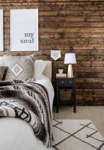 Image result for Wood Accent Wall Bedroom