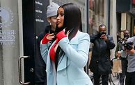 Image result for Cardi B Suit