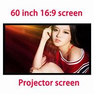 Image result for 50 Inch Pull Out Projector Screen