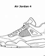 Image result for Air Jordan 4 Template