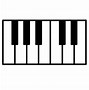 Image result for Piano Keys Labeled with Letters