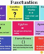 Image result for Punctuation Pictures