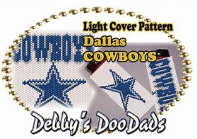 Image result for Peyote Stitch Dallas Cowboys Pattern