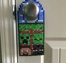 Image result for Minecraft in Progress Door Hanger