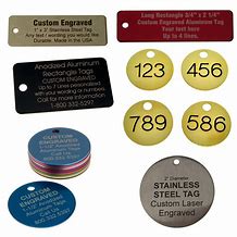 Image result for Metal Key Tags with Labels