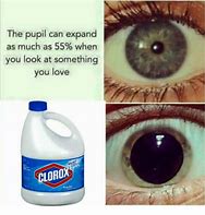 Image result for Clorox Eye Meme