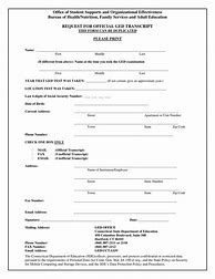 Image result for GED Transcript Request Form