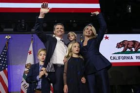 Image result for Gavin Newsom's Children