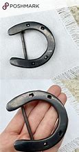 Image result for Forged Horseshoe Belt Buckle