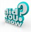 Image result for Did You Know Logo