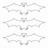 Image result for Large Bat Outline