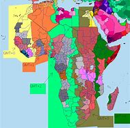 Image result for Time Zones in Africa