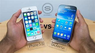 Image result for iPhone 5S versus Galaxy 4S Mini
