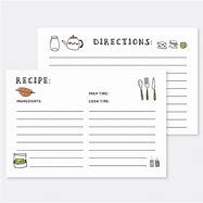 Image result for Editable 4X6 Recipe Card Template