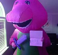 Image result for Barney Purple Dinosaur Costume