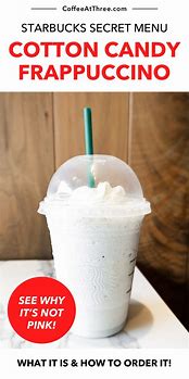 Image result for Cotton Candy Frappuccino Starbucks