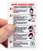 Image result for First Aid CPR Card