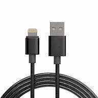 Image result for 2Ft Black iPhone Charging Cable