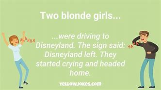 Image result for Blonde Jokes