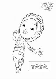 Image result for Yaya Coloring Pages