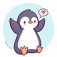 Image result for Cute Animal Kawaii Penguin
