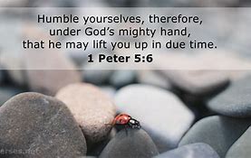 Image result for 1 Peter 5 6