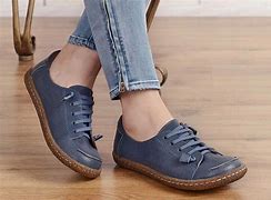 Image result for Women's Leather Casual Shoes