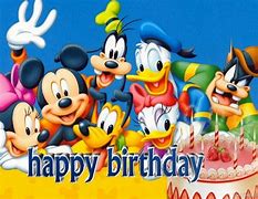 Image result for Animated Happy Birthday Disney