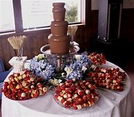 Image result for Chocolate Fountain Ideas for Party