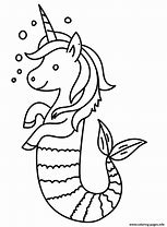 Image result for Mermaid Coloring Pages Tokidoki Unicorn