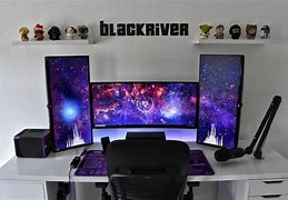 Image result for Vertical Monitor Setup