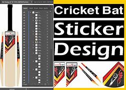 Image result for custom cricket bats sticker free