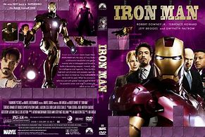 Image result for Iron Man DVD Cover AR