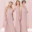Image result for Pink Bridesmaid Dresses with Sleeves