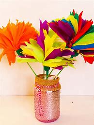 Image result for Crafts with Tissue Paper
