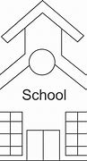 Image result for Elementary School Clip Art Black and White