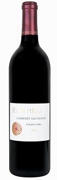 Image result for Seven Hills Cabernet Sauvignon Reserve Red Mountain