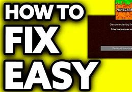 Image result for Fix Minecraft