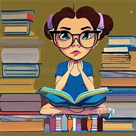 Image result for Cartoon Student On Computer