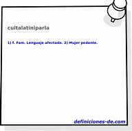 Image result for cultalatiniparla