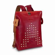 Image result for Red Backpack Purse