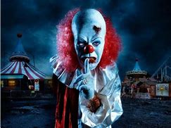 Image result for 3D Wallpaper Scary Clown