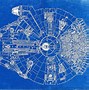 Image result for Millennium Falcon Blueprint