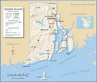 Image result for Rhode Island Lakes Map